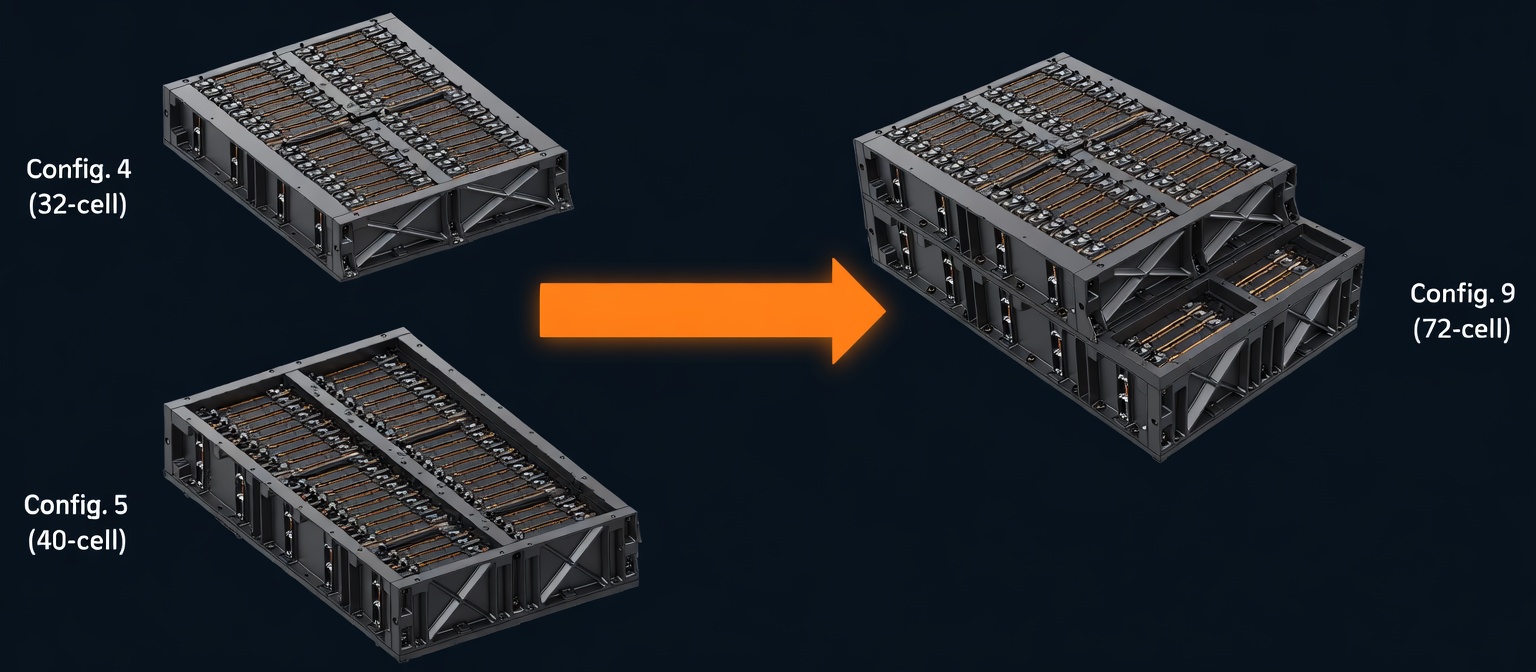 MA12x modular battery configurations